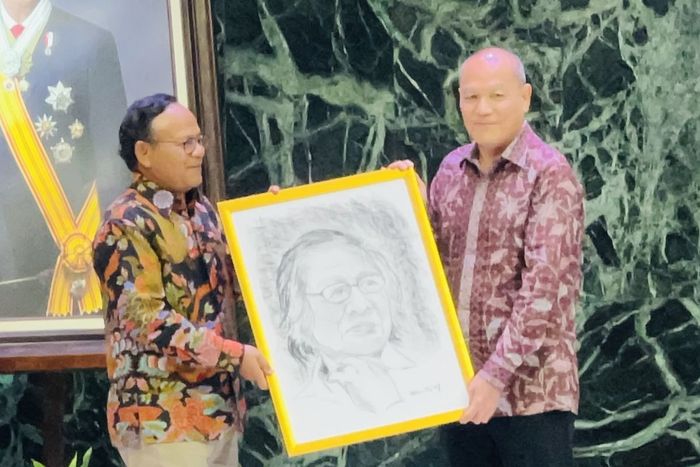 Jakob Oetama, dianugerahi penghargaan Tokoh Pers Indonesia dalam malam Anugerah Dewan Pers 2025. 