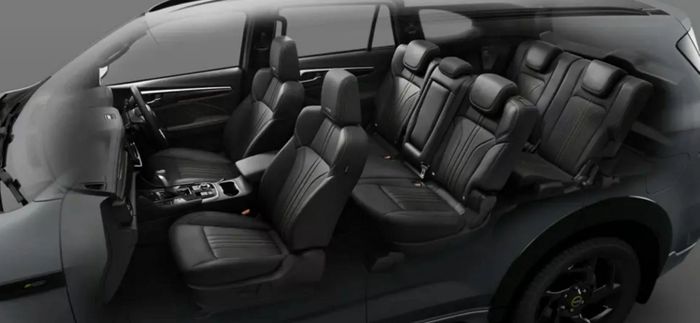 detail kabin Isuzu MU-X RS