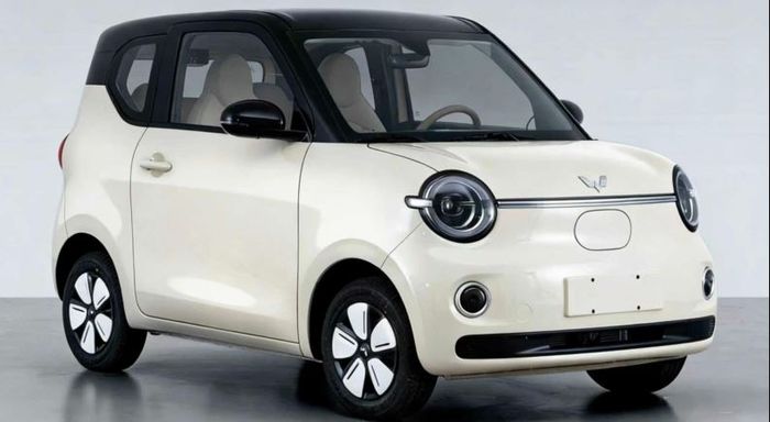 detail tampilan Wuling Hongguang Mini EV versi baru