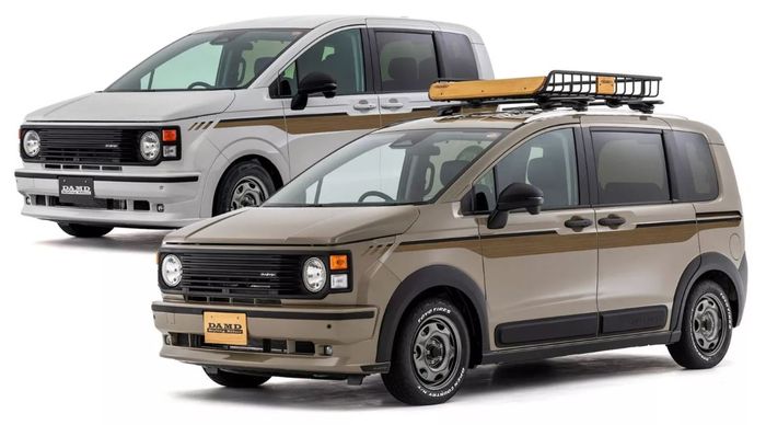 detail tampilan kit DAMD Isolator untuk Honda Freed