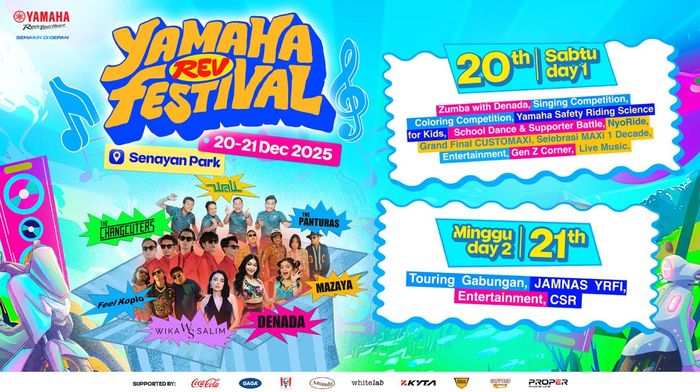 Yamaha Rev Festival segera digelar di SPARK