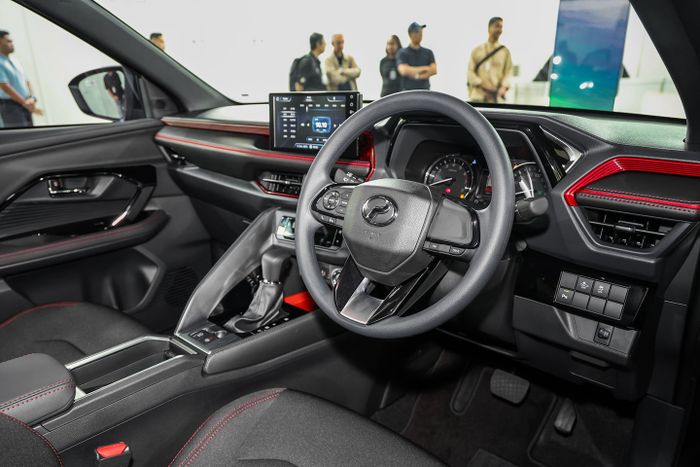 Interior Perodua Traz.