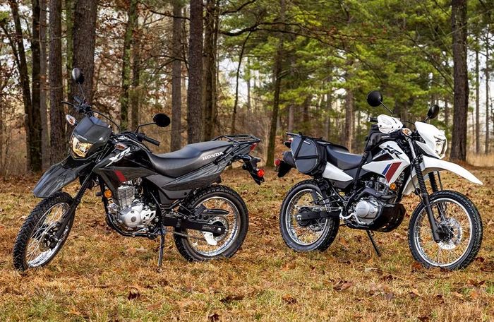 detail tampilan Honda XR150L 2025