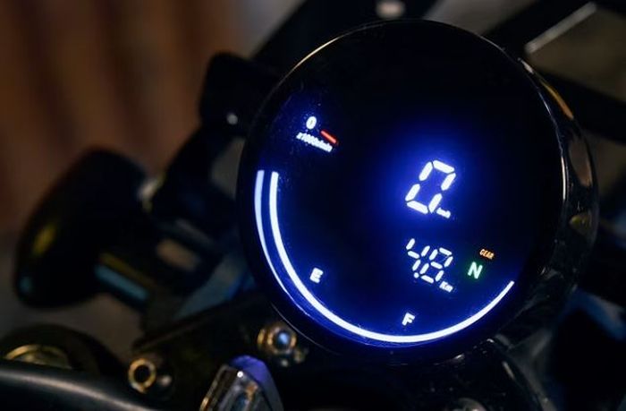 panel instrumen AJS Imber