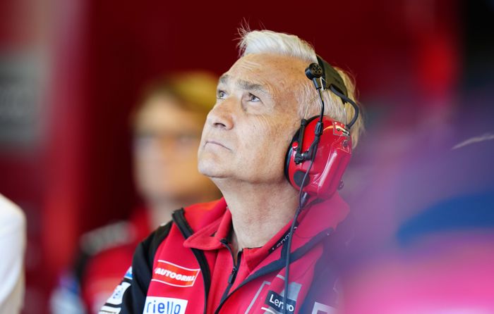 Manajer Tim Ducati Corse, Davide Tardozzi.