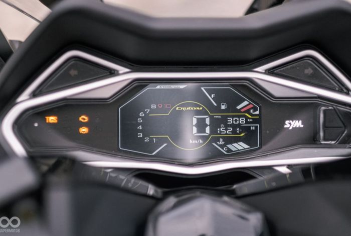 panel instrumen SYM Cruisym 300 model 2026