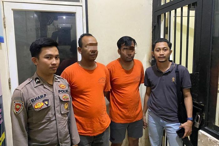 FEP dan MJK, dua tersangka penjualan data pribadi nasabah melalui aplikasi Go Matel R4