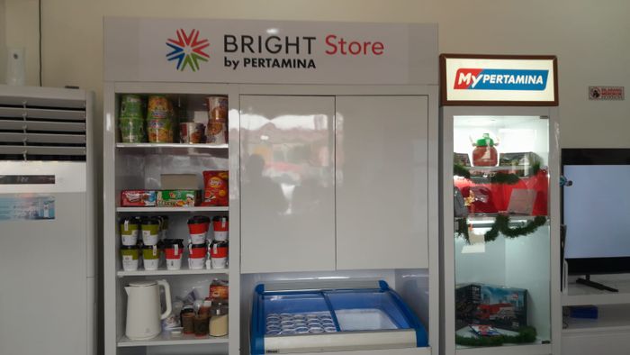 Bright Store by Pertamina di Rest Area KM 57