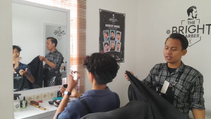 Baber Shop gratis di Serambi MyPertamina