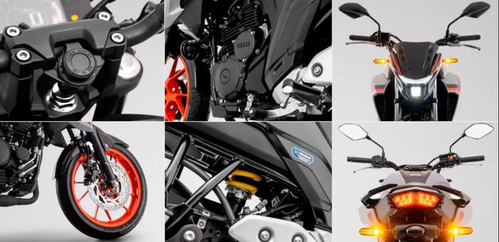 detail fitur Yamaha Fazer FZ250 Connected 2026