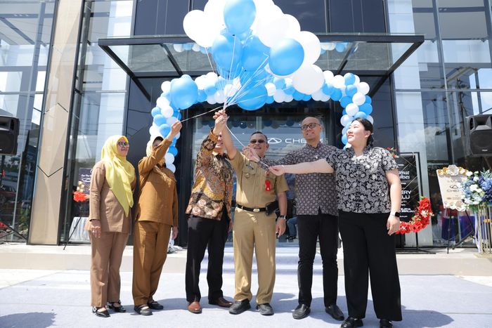Seremoni peresmian Chery OTO Artha Pratama (OAP) Palu sekaligus menjadi dealer resmi Chery ke-70 di Indonesia