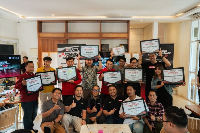 Motul hanya memilih bengkel-bengkel tertentu di program Maximum Performance Solution