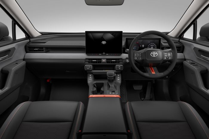 Interior Toyota RAV4 terbaru.