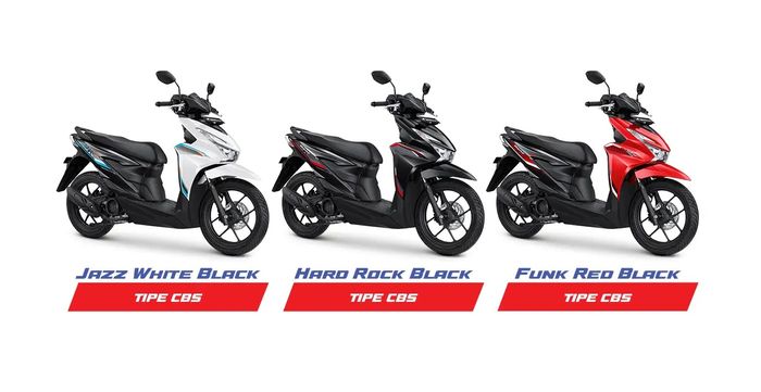 Pilihan warna BeAT CBS