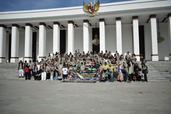 Touring ID42NER diikuti sekitar 200 peserta dengan 60 unit Toyota Fortuner dari 27 chapter 