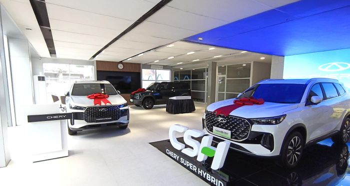 Area showroom dealer Chery Kupang