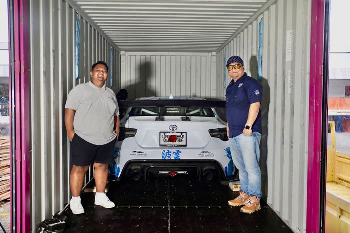 Toyota 86 berkonsep 'Harmony of Waves' milik Thio Daniel yang akan diboyong ke pameran otomotif Osaka Auto Messe (OAM) 2026 di Jepang, (13-15 Februari 2026