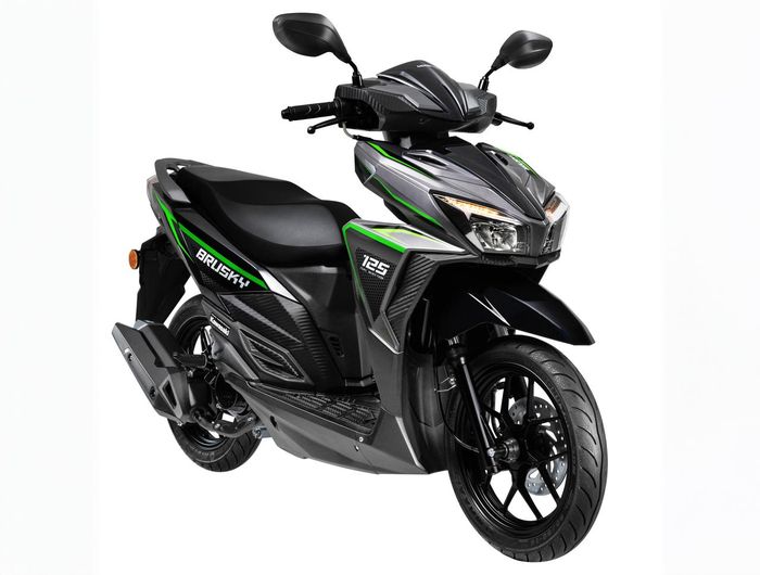 Tampilan depan Kawasaki BRUSKY 125
