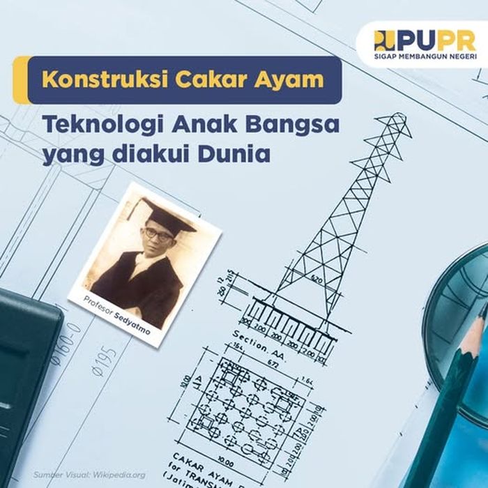 Prof Dr Ir Sedyatmo penemu pondasi cakar ayam yang kini sudah diakui dunia