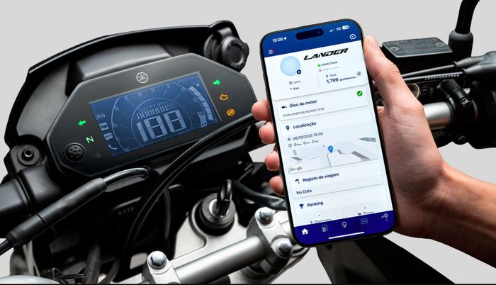 fitur Y-Connected di Yamaha Lander 250 model 2026