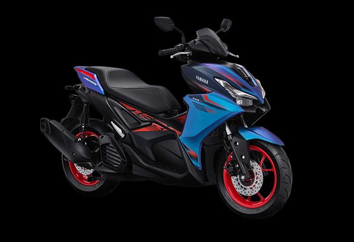 Yamaha Aerox Alpha CyberCity - Matte Blue Red