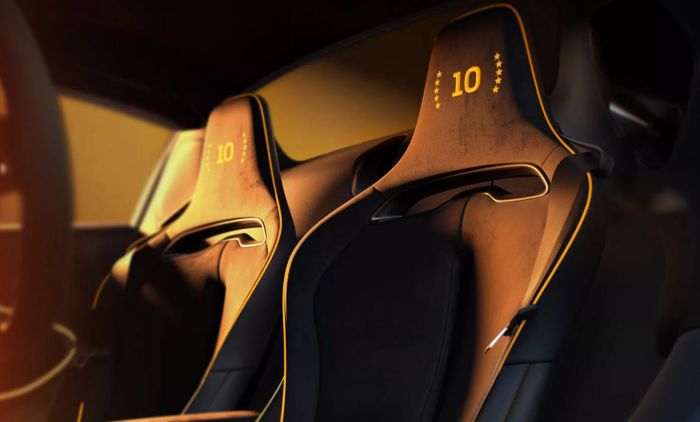 detail jok McLaren Artura Spider MCL39 Championship Edition