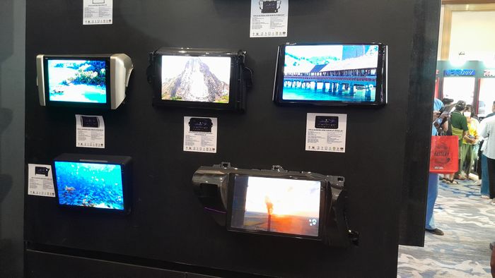 Venom Purple juga menghadirkan head unit di IIMS 2026