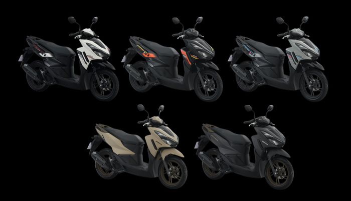 Pilihan warna Honda Click 125 Filipina