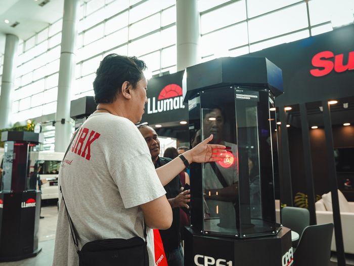 Booth JKIND berlokasi di Prefunction Hall D, JIExpo, Kemayoran