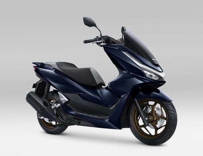 Warna Phenomenal Blue  hadir untuk tipe Honda PCX160 ABS