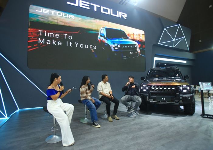 Sintya Marisca saat memberikan testimoninya di IIMS 2026