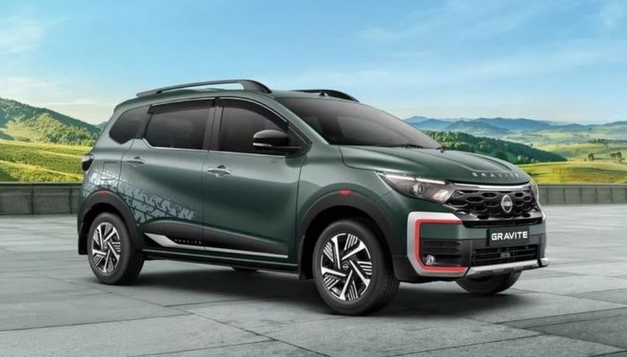 detail tampilan Nissan Gravite