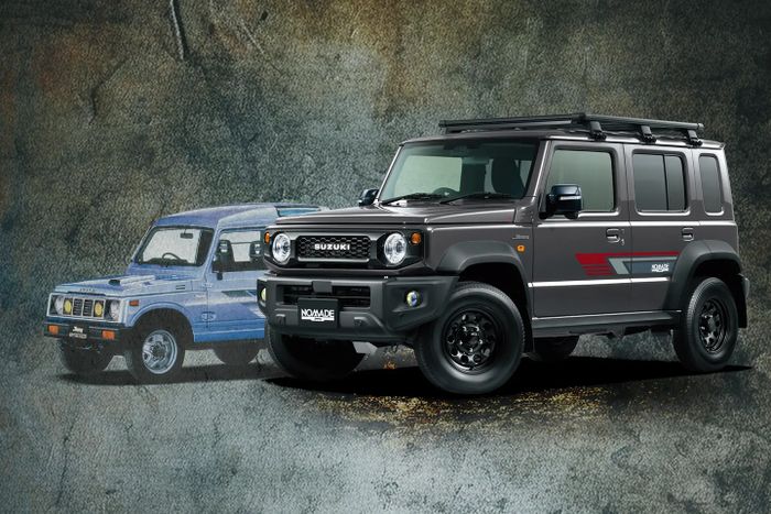 Suzuki Jimny Black Nostalgic Style.