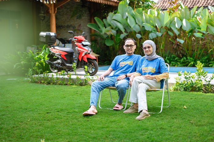 Upload foto atau video momen bahagia bersama keluarga menggunakan Yamaha Gear Ultima