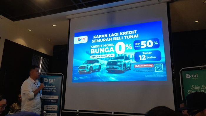 PT Toyota Astra Financial Services (TAF) kembali mengadakan banyak program promo menarik.