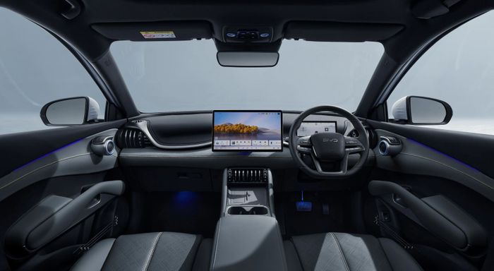 dasbor BYD Atto 3 Facelift