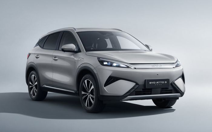 detail tampilan BYD Atto 3 Facelift yang meluncur di Hong Kong