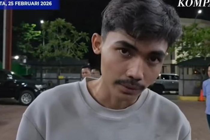 Hafiz Mahendra (25), pengemudi Toyota Calya yang melawan arah menabraki mobil dan motor di Jalan Gunung Sahari, Jakarta Pusat