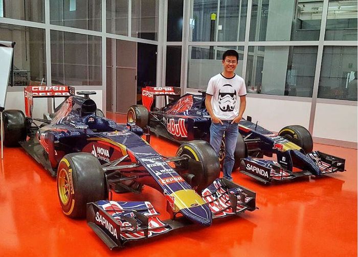 Stephanus Widjanarko, orang Indonesia yang juga alumnus ITB menjadi insinyur aerodinamika tim balap Formula 1 (F1)