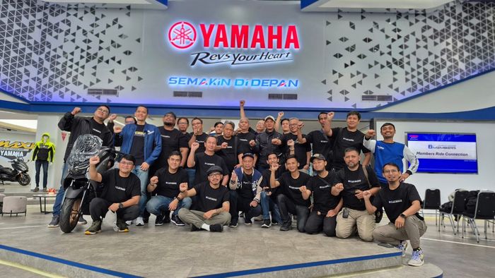 Peserta kegiatan ini terdiri dari konsumen pengguna motor Yamaha, media, blogger hingga vlogger otomotif.