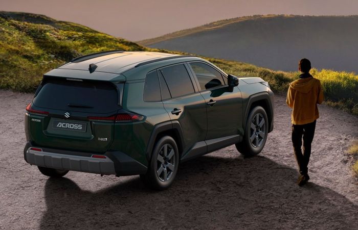 detail buritan Suzuki Across generasi terbaru
