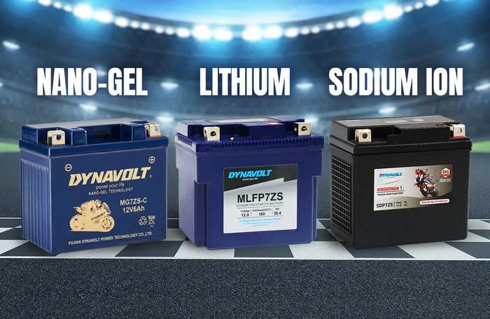Dynavolt juga menawarkan beberapa jenis aki yang dapat disesuaikan dengan kebutuhan pengguna motor.