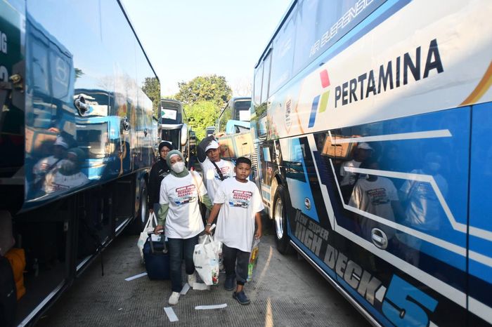 Program mudik gratis bareng Pertamina