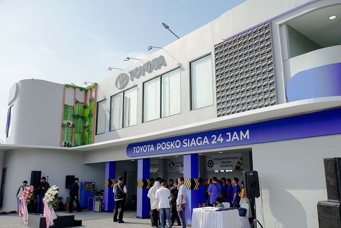 Toyota Posko Siaga selama mudik lebaran 2026