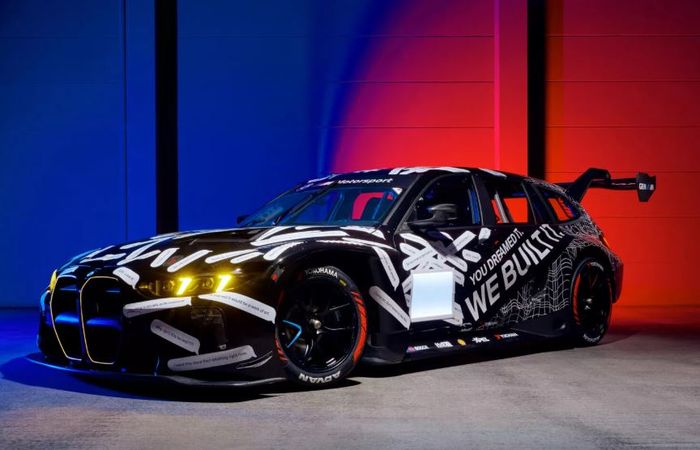 detail tampilan BMW M3 Touring yang akan turun di balap ketahanan 24 Hours of N&uuml;rburgring