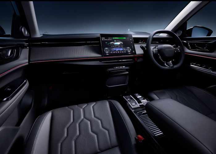 Interior Honda Insight.