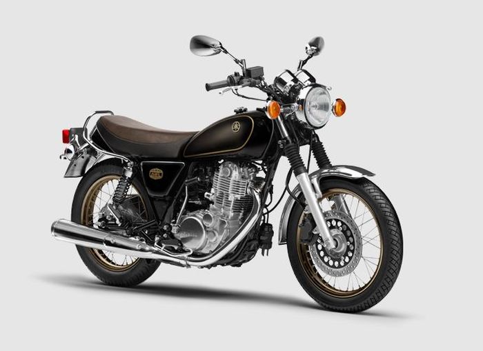 detail tampilan Yamaha SR400 Final Limited Edition