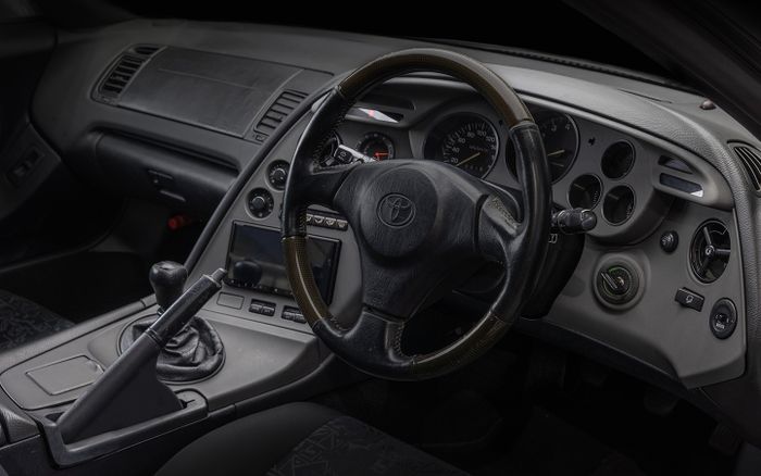 Interior Toyota Supra Mk4.