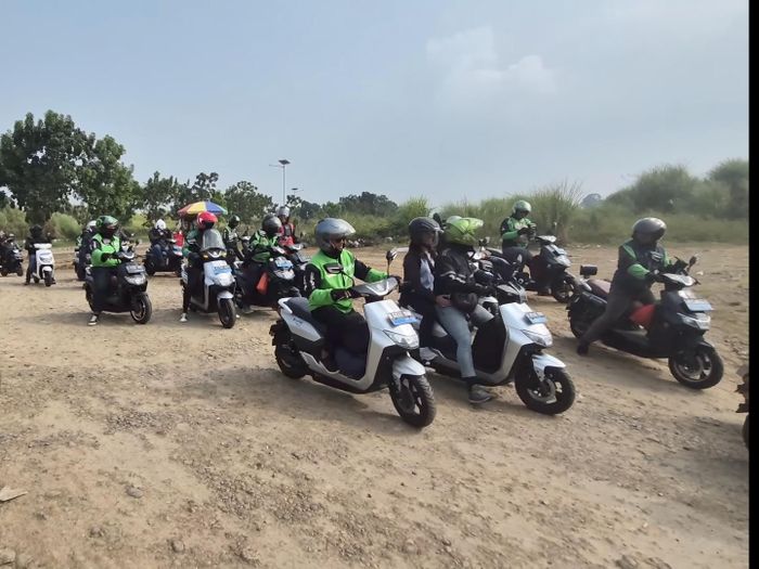 Motor listrik Davigo banyak dipakai pengemudi ojek online