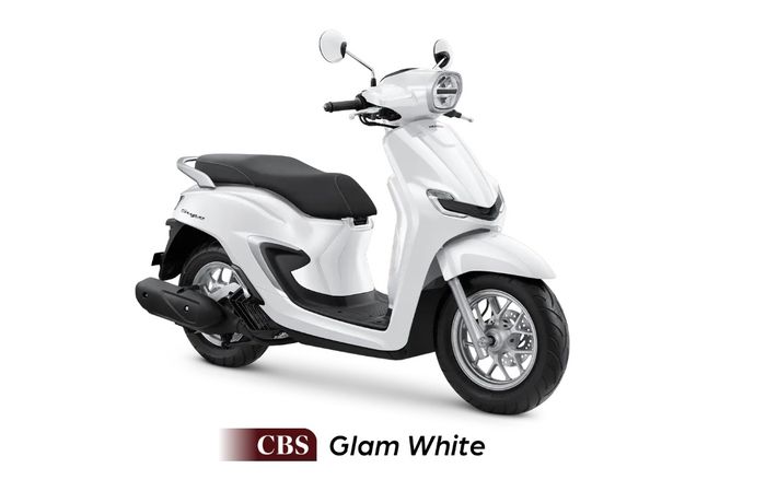 Warna baru Glam White di tipe CBS